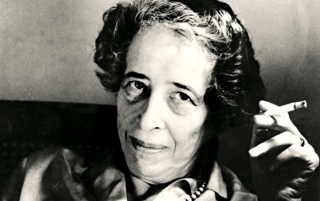 Hannah Arendt. 